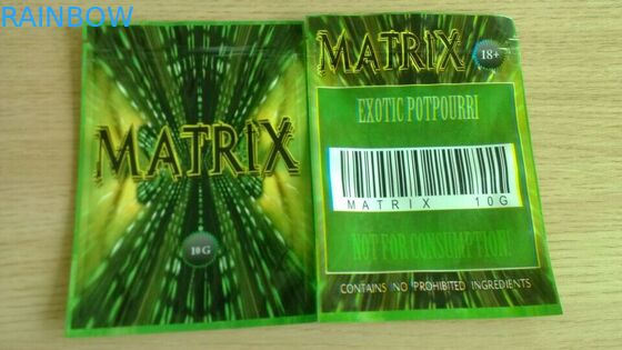 Rawure چاپ سه طرف مهر و موم فيلم ميلار فويل با دستبند Ipper