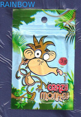 40mg کیسه های Zipper پلاستیکی Stamping طلا هوا - مانع 100 میکرون ضخامت