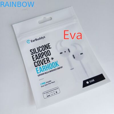 مواد پلاستیکی کیسه های مهر و موم کیسه های چاپ گرانول دست زدن به سطوح با سوراخ حلق آویز یورو