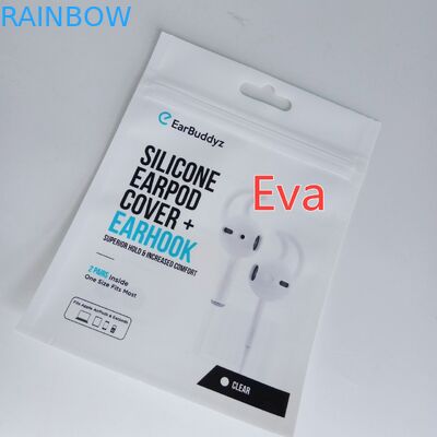 مواد پلاستیکی کیسه های مهر و موم کیسه های چاپ گرانول دست زدن به سطوح با سوراخ حلق آویز یورو