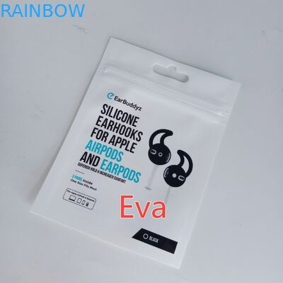 مواد پلاستیکی کیسه های مهر و موم کیسه های چاپ گرانول دست زدن به سطوح با سوراخ حلق آویز یورو