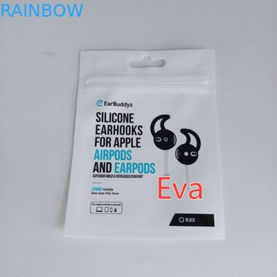 مواد پلاستیکی کیسه های مهر و موم کیسه های چاپ گرانول دست زدن به سطوح با سوراخ حلق آویز یورو