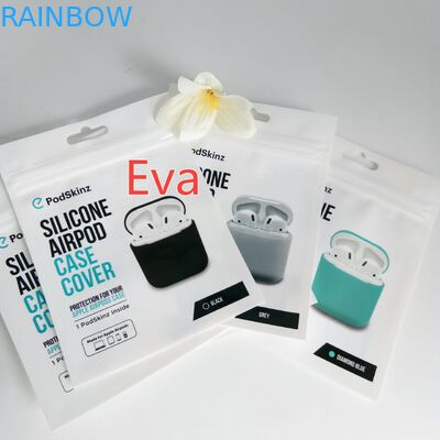 مواد پلاستیکی کیسه های مهر و موم کیسه های چاپ گرانول دست زدن به سطوح با سوراخ حلق آویز یورو