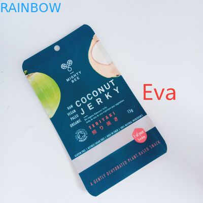 کیسه پلی اتیلن سفارشی کیسه پلی کربنات پلاستیکی خالص برای نارگیل حرکتی / میوه خشک شده