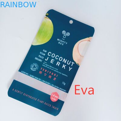 کیسه پلی اتیلن سفارشی کیسه پلی کربنات پلاستیکی خالص برای نارگیل حرکتی / میوه خشک شده