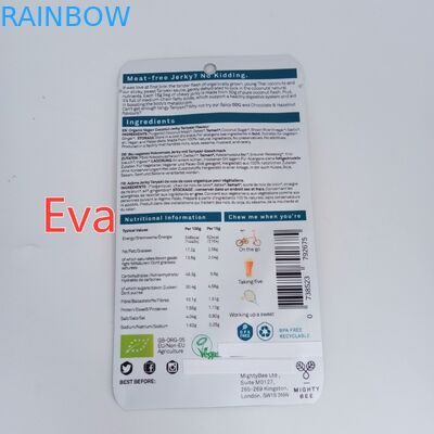 کیسه پلی اتیلن سفارشی کیسه پلی کربنات پلاستیکی خالص برای نارگیل حرکتی / میوه خشک شده