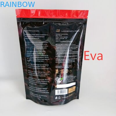 کیسه های کیسه های پلاستیکی نقره ای 500 گرم بسته بندی پودر غیر چربی برای قهوه