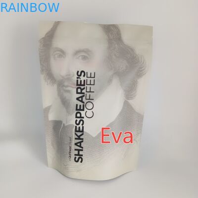 کیسه های کیسه های پلاستیکی نقره ای 500 گرم بسته بندی پودر غیر چربی برای قهوه