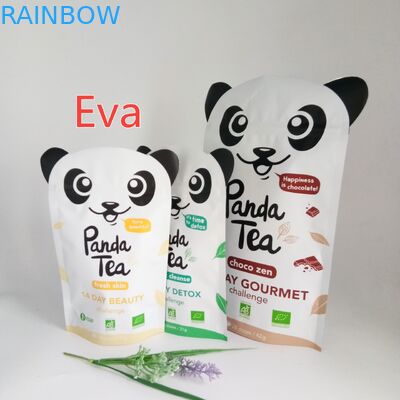 کیسه های کیسه های پلاستیکی نقره ای 500 گرم بسته بندی پودر غیر چربی برای قهوه