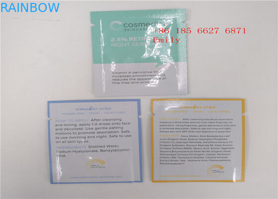 بسته سفارشی چاپ لوازم آرایشی و بهداشتی بسته بندی کیسه