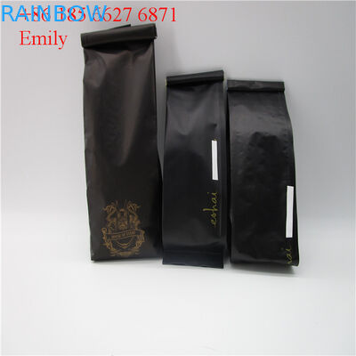 بسته بندی کیسه های فویل زیپ فنجان 250 گرم 500 گرم با شیر یک طرفه