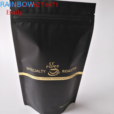 بسته بندی کیسه های فویل زیپ فنجان 250 گرم 500 گرم با شیر یک طرفه