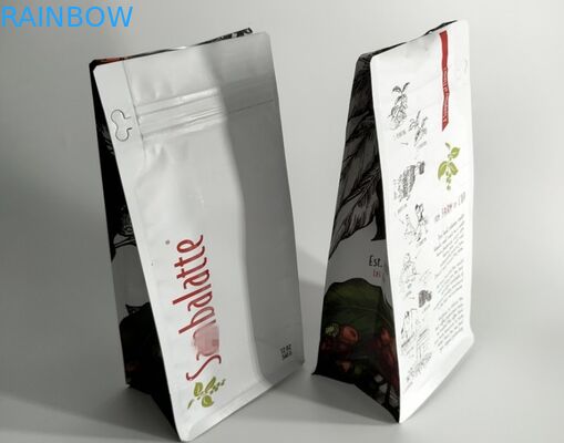 مربع پلاستیکی مربع پلاستیکی جعبه بسته بندی پایین برای قهوه صنعتی