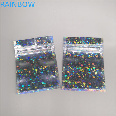 زیپ پودر فویل کیسه های بسته بندی کوچک اندازه سه مهره جانبی برای گیاهان و چای