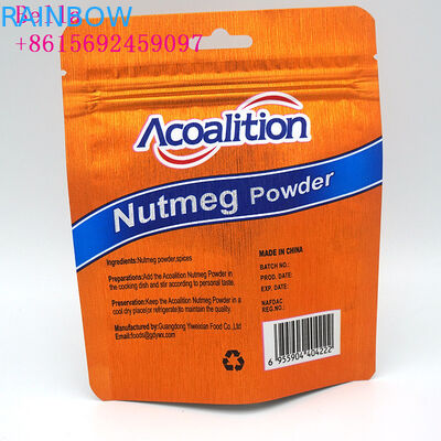 کیسه های آلومینیوم فویل بسته بندی پلاستیکی، کیسه های کیسه های ایستاده برای صنایع غذایی