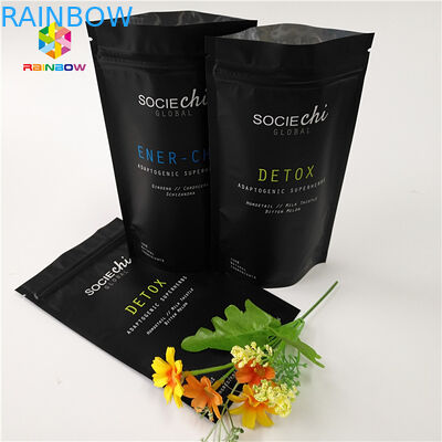 بسته بندی کیسه ی اسنک مایلار لایه دار، کیسه ی زیپ آلومینیومی برای گوشت گاو