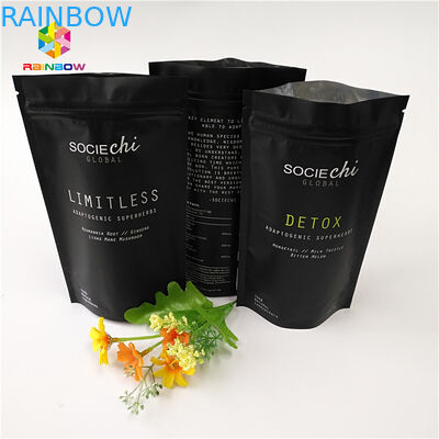 بسته بندی کیسه ی اسنک مایلار لایه دار، کیسه ی زیپ آلومینیومی برای گوشت گاو