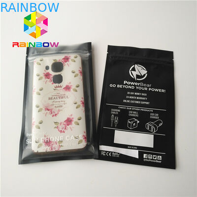 Ziplock بسته بندی کیسه های پلی کربنات بازیافت، کیسه های یواس بی سفارشی چاپ شده