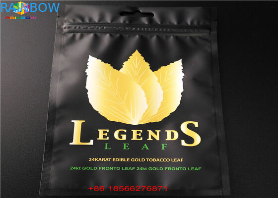 کیسه های آلومینیومی فویل کیسه های پلاستیکی بسته بندی سه طرفه مهر و موم شده با Ziplock بالا