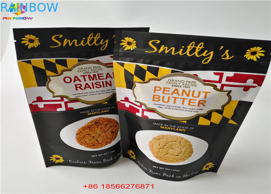 Ziplock Tear برداشتن رطوبت ثابت روزانه پاکت کیسه های آلومینیومی برای اسنک