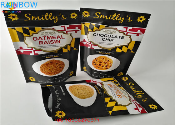 Ziplock Tear برداشتن رطوبت ثابت روزانه پاکت کیسه های آلومینیومی برای اسنک