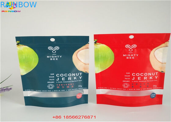 Ziplock Tear برداشتن رطوبت ثابت روزانه پاکت کیسه های آلومینیومی برای اسنک