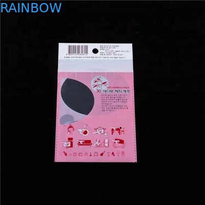 Opp / Cpp چاپ بسته بندی تبلیغاتی سفارشی کیسه پلاستیکی پاک شده برای لوازم آرایشی