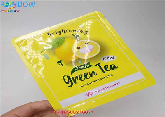 کیسه فتاپیوگرافی فویل هولوگرام مات Finished کیسه فنجان ماسک نمونه آرایشی صورت