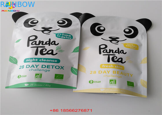 چای تخت چسباننده زیپ لمینت مواد آلومینیوم فویل بازی کاغذ کرافت