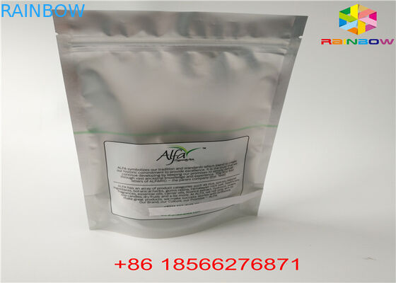 کیسه براق براق کیسه فویل آلومینیومی کیسه های بسته بندی مواد پاک کننده پلاستیکی