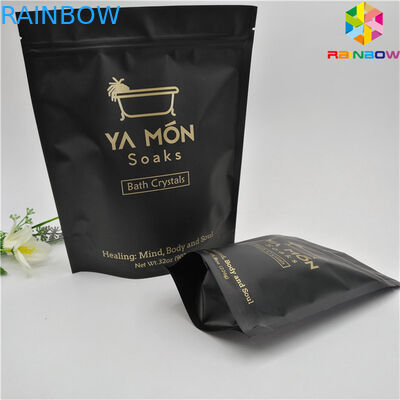 سفارشی لوگو خود را چاپ فویل آلومینیوم بسته بندی کیسه با کیسه gusset پایین کیسه های کیسه های پایین فلی کیسه زیپ