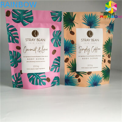 سفارشی لوگو خود را چاپ فویل آلومینیوم بسته بندی کیسه با کیسه gusset پایین کیسه های کیسه های پایین فلی کیسه زیپ