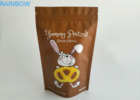 ورق آلومینیوم لایه دار ایستاده k کیسه های گوشت گاو خشک بسته بندی میان وعده های ماندگار