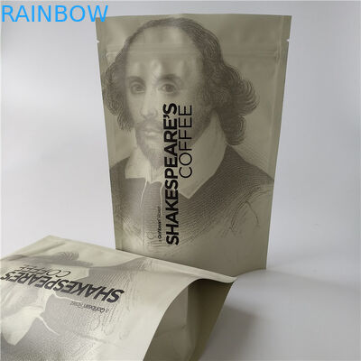 کیسه های چای کیسه ای قابل تنظیم بسته بندی فویل آلومینیومی پایه کیسه های قهوه با شیر