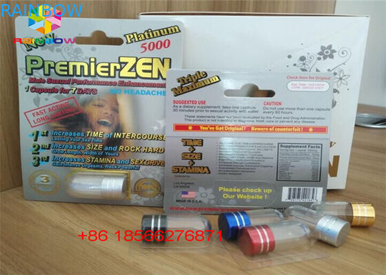 جعبه قرص جعبه کارت قرص پلی اتیلن جعبه کاغذ جعبه کپسول با دو سوراخ