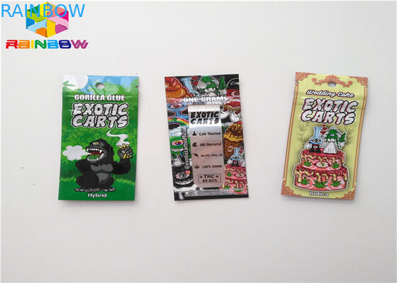 کیسه های پلاستیکی فویل آلومینیومی کیسه های پلاستیکی کیسه های بسته بندی مواد غذایی سفارشی با گودال تله