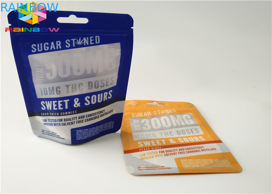 کیسه های پلاستیکی فویل آلومینیومی کیسه های پلاستیکی کیسه های بسته بندی مواد غذایی سفارشی با گودال تله