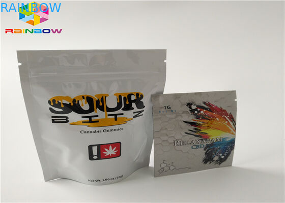 کیسه های پلاستیکی فویل آلومینیومی کیسه های پلاستیکی کیسه های بسته بندی مواد غذایی سفارشی با گودال تله