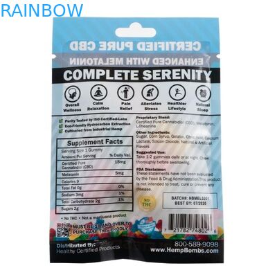 بوی پروتئین لوازم آرایشی و بهداشتی لوازم آرایشی و بهداشتی فیش قفل Mylar CBD روغن علف های هرز کپک زدن چاپ های عمیق