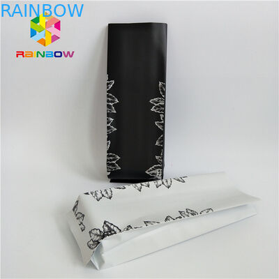 کیسه کاغذ کرافت کیسه های قهوه ایستاده، کیسه های پلاستیکی مهر و موم چاپ سفارشی