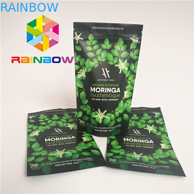 مات سطوح بسته بندی کیسه های پلاستیکی بسته بندی زیپ ایستادن کیسه پودر پروتئین