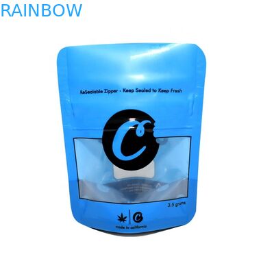 بسته بندی کیسه های کاغذی فویل قابل چاپ 3.5 گرم پکیج های شیرین با Ziplock