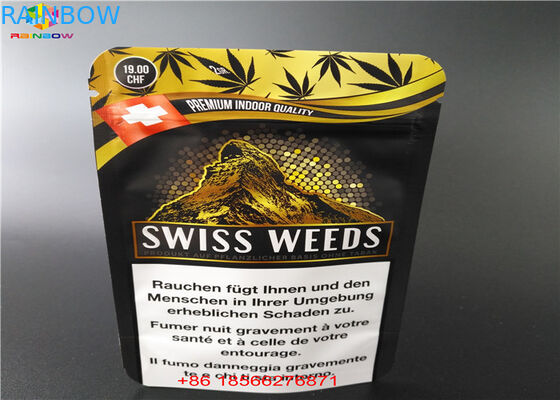 فویل آلومینیوم فویل بسته بندی شده فویل بچه پاکت بسته کیسه ای CBD / Cartridge Packingfor Powder Sugar