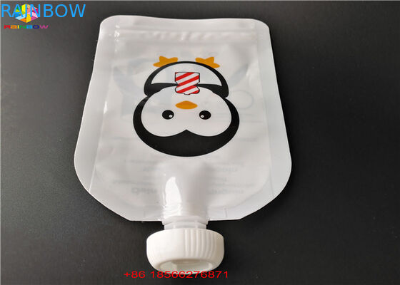 FDA / SGS بسته بندی کیسه های بسته بندی فویل آلومینیومی کیسه های ایستاده برای مواد غذایی مایع / نوشیدنی