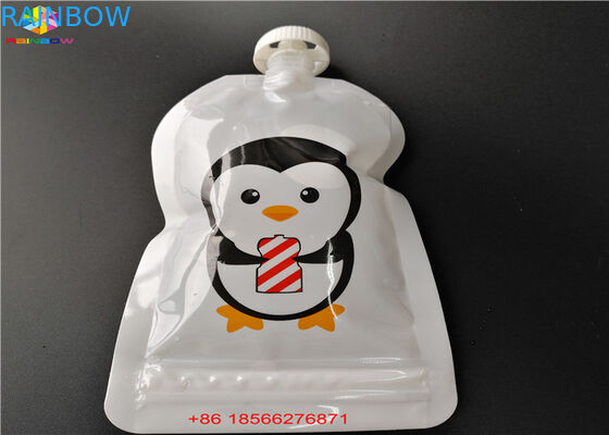 کیسه های اسپورت مایع قابل استفاده مجدد، کیسه های پایه دار با آبپاش آب فویل Doypack