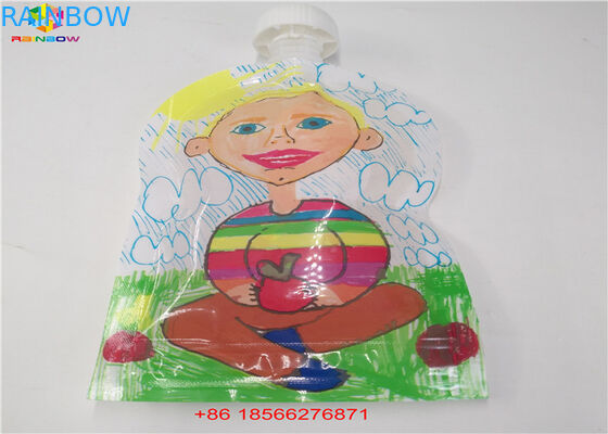 کیسه های اسپورت مایع قابل استفاده مجدد، کیسه های پایه دار با آبپاش آب فویل Doypack