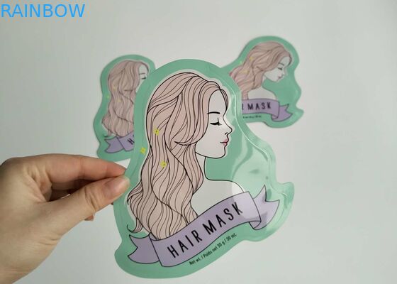 شکل ویژه آلومینیوم فویل جانبی Gusset پلاستیک لوازم آرایشی و بهداشتی کیسه های صورت بسته بندی ماسک صورت