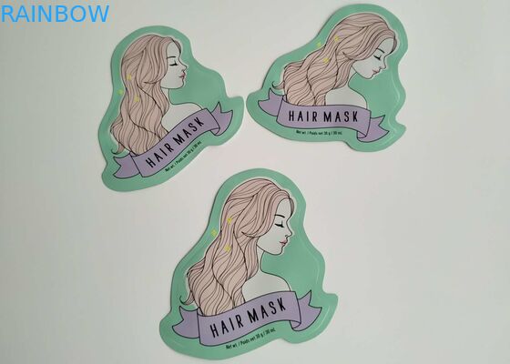 شکل ویژه آلومینیوم فویل جانبی Gusset پلاستیک لوازم آرایشی و بهداشتی کیسه های صورت بسته بندی ماسک صورت