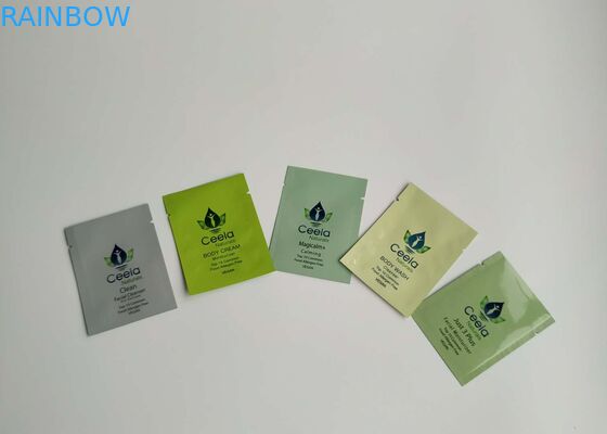 کیسه های پوستی کیسه های بسته بندی لوازم آرایشی و بهداشتی کیسه های چاپ دیجیتال Custom 5ml Sachet