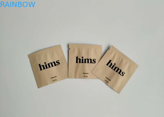 کپسول ویتامین سفارشی پاورپوینت، کیسه های بسته بندی پلاستیکی، هر بسته اندازه گیری